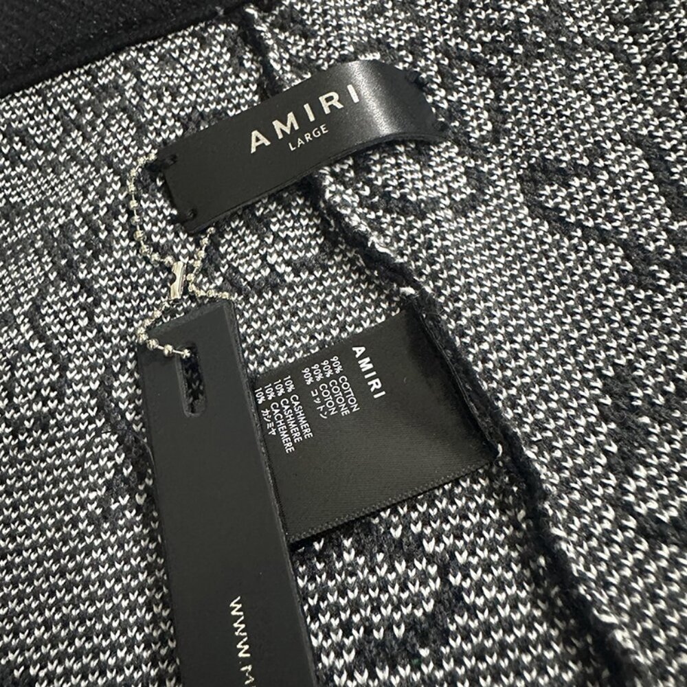 Amiri Pattern Embroidered Knitted Shorts - Picture 6 of 7